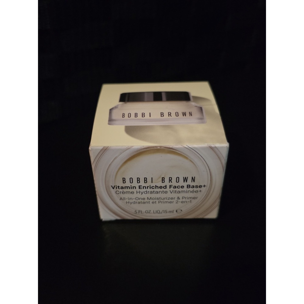 Bobbi Brown Vitamin Enriched FACE BASE+ All-In-One Moisturizer Primer 0.5oz NEW